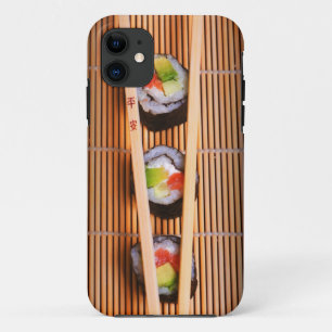 Etui iPhone Case-Mate Sushi et baguettes en bois