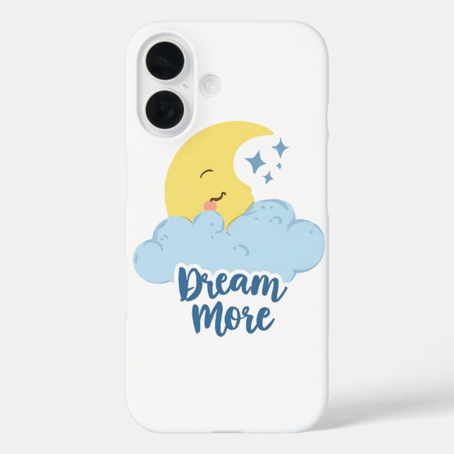 Coques Case-Mate iPhone Sweet Dreams with Fluffy Cloud (Verso)