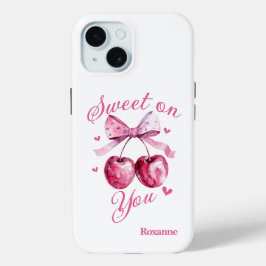 Coque Pour iPhone 15 Sweet o You Personnalisable Saint-Valentin