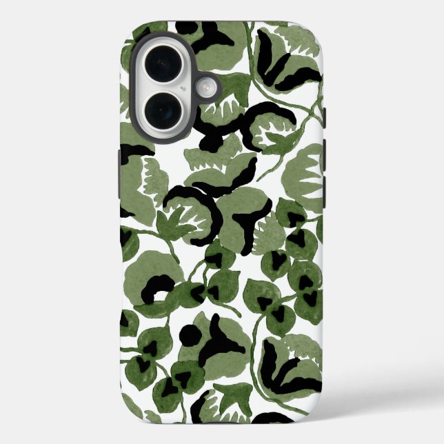 Coques Case-Mate iPhone Sweet Pea (Olive) Fine Art (Verso)