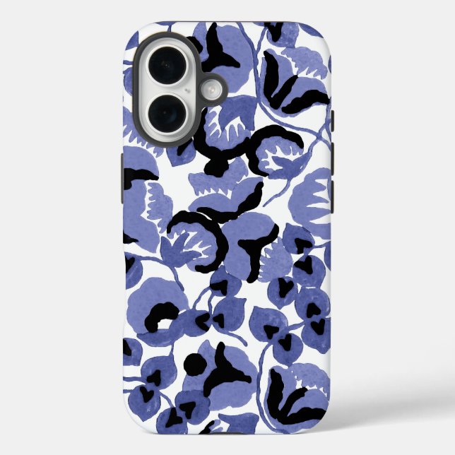 Coques Case-Mate iPhone Sweet Pea (Periwinkle) Fine Art (Verso)