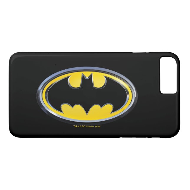 Coques Case-Mate iPhone Symbole Batman | Logo classique (Dos (Horizontal))