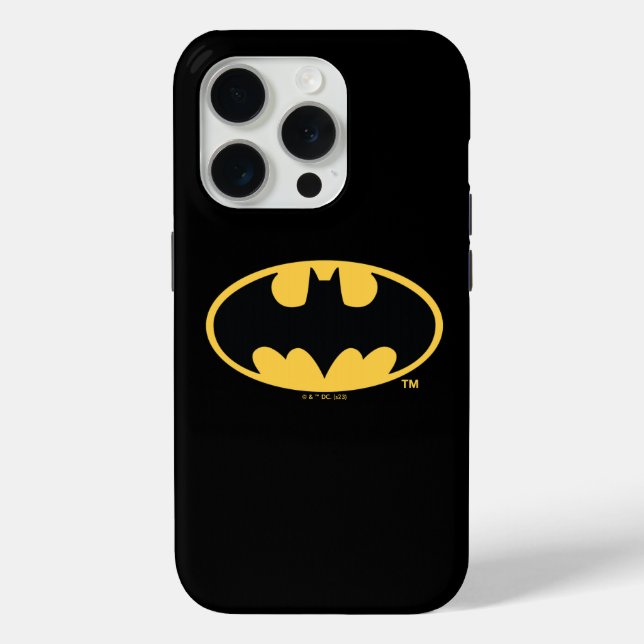 Coques Case-Mate iPhone Symbole Batman | Logo ovale (Verso)