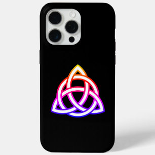 Coque iPhone 15 Pro Max Symbole Celtic Trinity Knot Triquetra Wicca