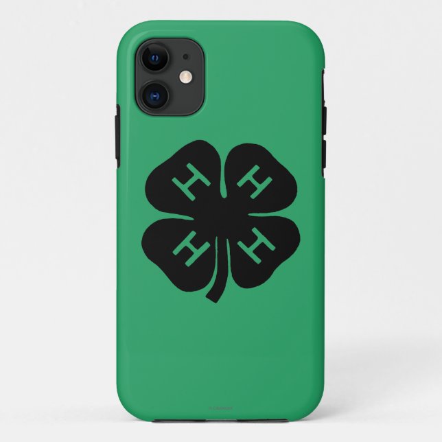 Coques Case-Mate iPhone Symbole : club 4-H (Dos)