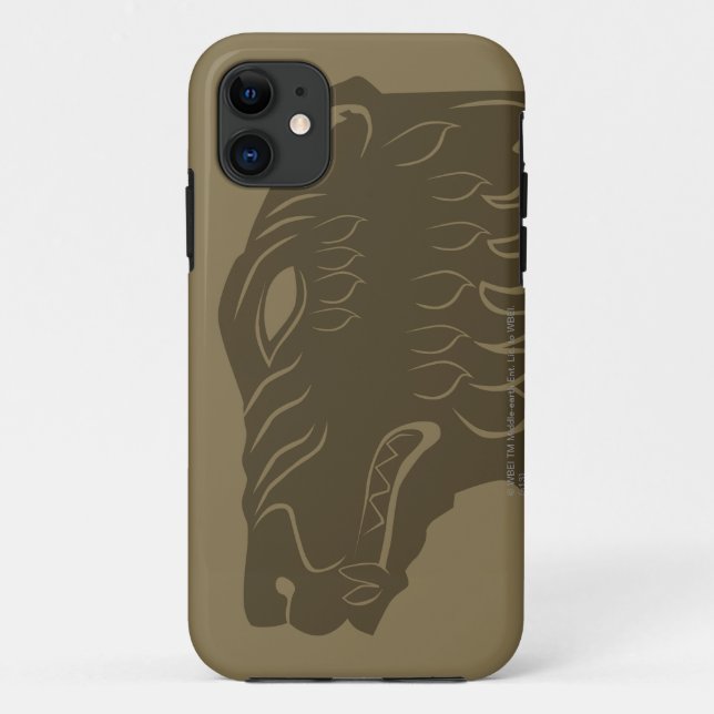 Coques Case-Mate iPhone Symbole de tête d'ours BEORN™ (Dos)