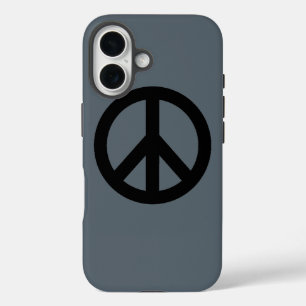 Coques iPhone 16 Symbole des signes de paix
