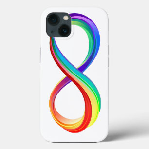 Case-Mate iPhone Case Symbole d'infinité arc-en-ciel stratifié