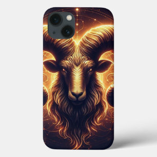 Case-Mate iPhone Case Symbole du zodiaque Bélier doré