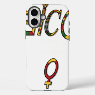 Coques iPhone 16 Plus Symbole Féminin "OFFICIEL" Inversé   Minimaliste G