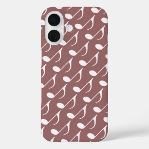 Coques iPhone 16 Symbole graphique de la note musicale