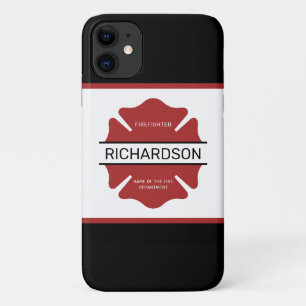 Case-Mate iPhone Case Symbole logo rouge du pompier personnalisé