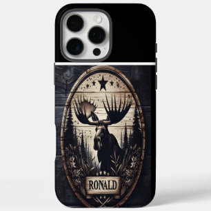 Coques iPhone 16 Pro Max Symbole Moose Wood