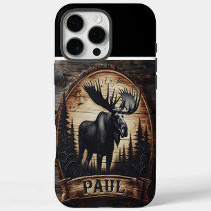 Coques iPhone 16 Pro Max Symbole Oie Et Bois De Forêt