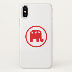 Case-Mate iPhone Case Symbole politique du parti républicain (éléphant)