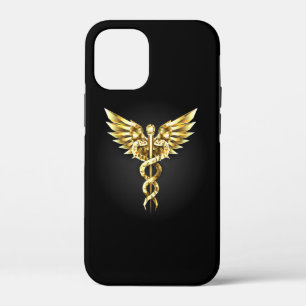 Case-Mate iPhone Case Symbole Polygonal Or Caduceus