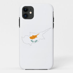 Case-Mate iPhone Case symbole silhouette du drapeau de chypre