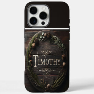 Coques iPhone 16 Pro Max SYMBOLE Timothée Rustique