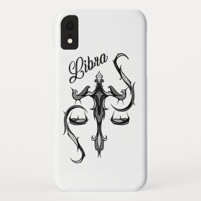 Coques Case-Mate iPhone SYMBOLE Zodiaque Libra (Dos)