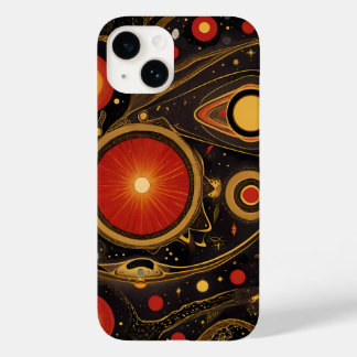 Coque Pour iPhone 14 Symboles anciens en couleurs vives