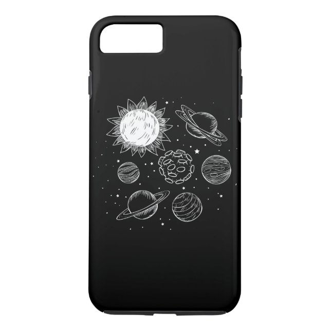 Coques Case-Mate iPhone Système solaire (Dos)
