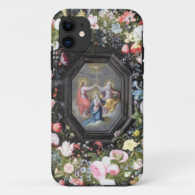 Coques Case-Mate iPhone T33453 le couronnement de la Vierge entourée par (Dos)