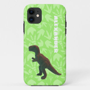 Case-Mate iPhone Case T-Rex Tyranosaurus Rex Toy Dinosaur Vert vif