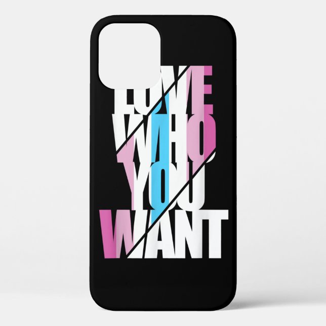 Coques Case-Mate iPhone T-shirt Femboy Love Who You Want (Verso)