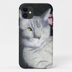 Coque iPhone 11 Tabby Cat