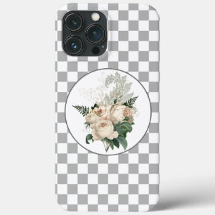 Case-Mate iPhone Case Tableau de contrôle vintage des roses blanches