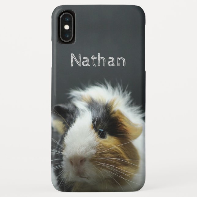Coques Case-Mate iPhone Tableau mignon de cobaye personnalisé (Dos)