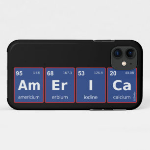 Case-Mate iPhone Case Tableau périodique AMÉRIQUE
