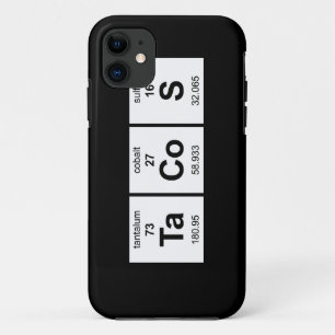 Etui iPhone Case-Mate Tableau périodique de tacos