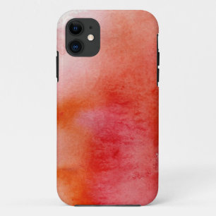 Etui iPhone Case-Mate Tache rouge, peint à la main abstrait d'aquarelle