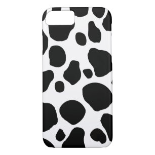 Coque iPhone 8/7 Taches blanches noires de vache