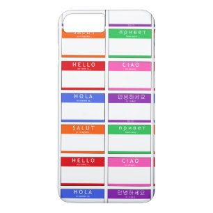 Etui iPhone Case-Mate Tag Bonjour Mon Nom Est Hola Ciao Salut