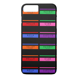 Etui iPhone Case-Mate Tag Bonjour Mon Nom Est Hola Ciao Salut