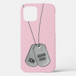 Case-Mate iPhone Case Tags de chien militaire sur l'iPhone C Coque-Mate
