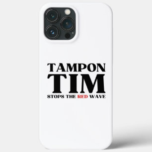 Case-Mate iPhone Case Tampon Tim Arrêtera Le Red Wave-Tim Walz 2024