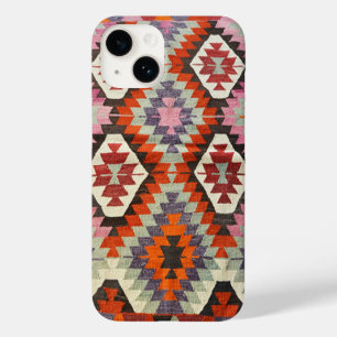 Coque Pour iPhone 14 Tapis oriental turc persan Kilim