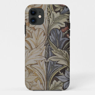 Coque iPhone 11 Tapisserie de Jacinthe de William Morris Botanique