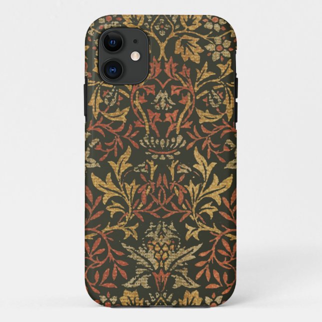 Coques Case-Mate iPhone Tapisserie du jardin de fleurs William Morris (Dos)