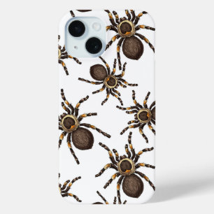 Coque Pour iPhone 15 Tarantula sur blanc