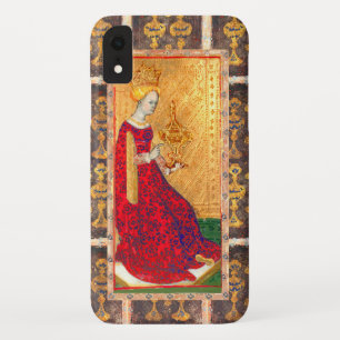 ETUI iPhone Case-Mate TAROTES DE RENAISSANCE ANTIQUE / REINE DES TASSE
