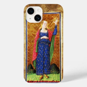 COQUE POUR iPhone 14 TAROTS ANCIENS RENAISSANCE 17 / L'ÉTOILE