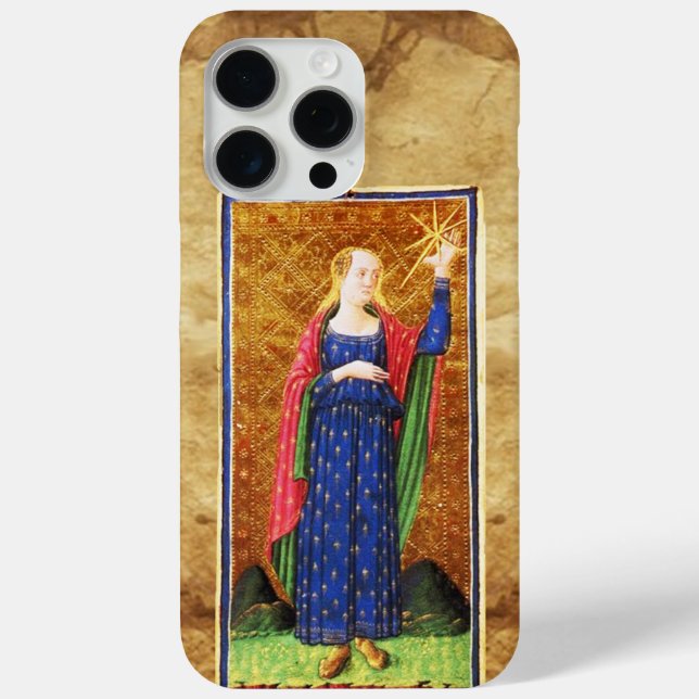 COQUES Case-Mate iPhone TAROTS ANCIENS RENAISSANCE 17 / L'ÉTOILE (Verso)