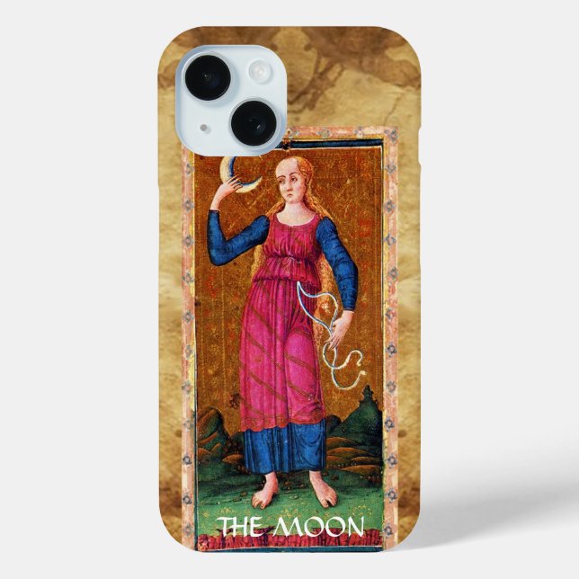 COQUES Case-Mate iPhone TAROTS ANCIENS RENAISSANCE 18 / LA LUNE (Verso)