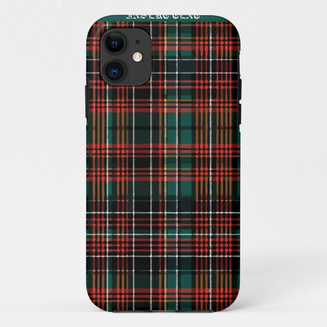 Coques Case-Mate iPhone Tartan (Dos)
