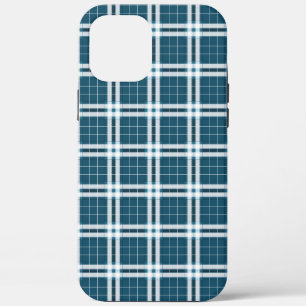 Case-Mate iPhone Case Tartan bleu et blanc