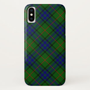 Coques Pour iPhone tartan bleu vert à carreaux Lauder